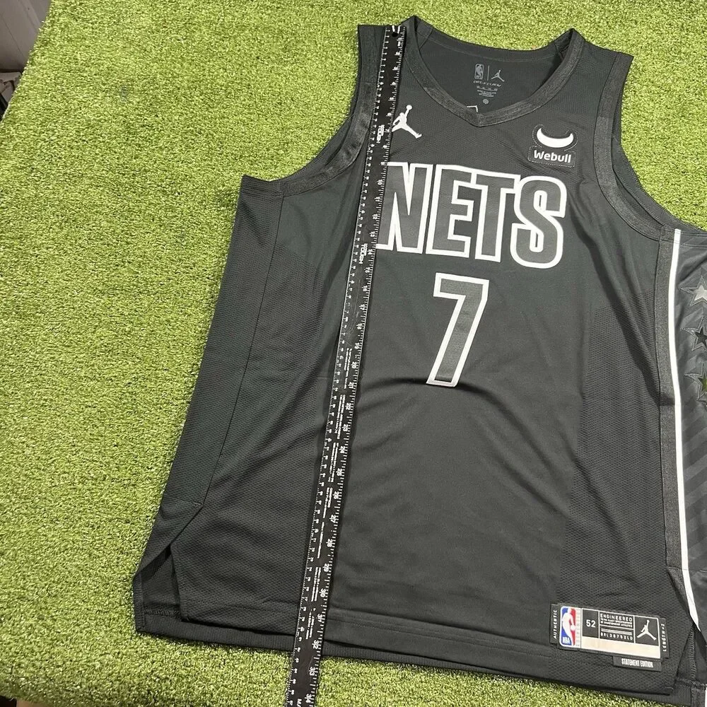 Jordan Brooklyn Nets Kevin Durant Authentic Statement Edition XL NWOt